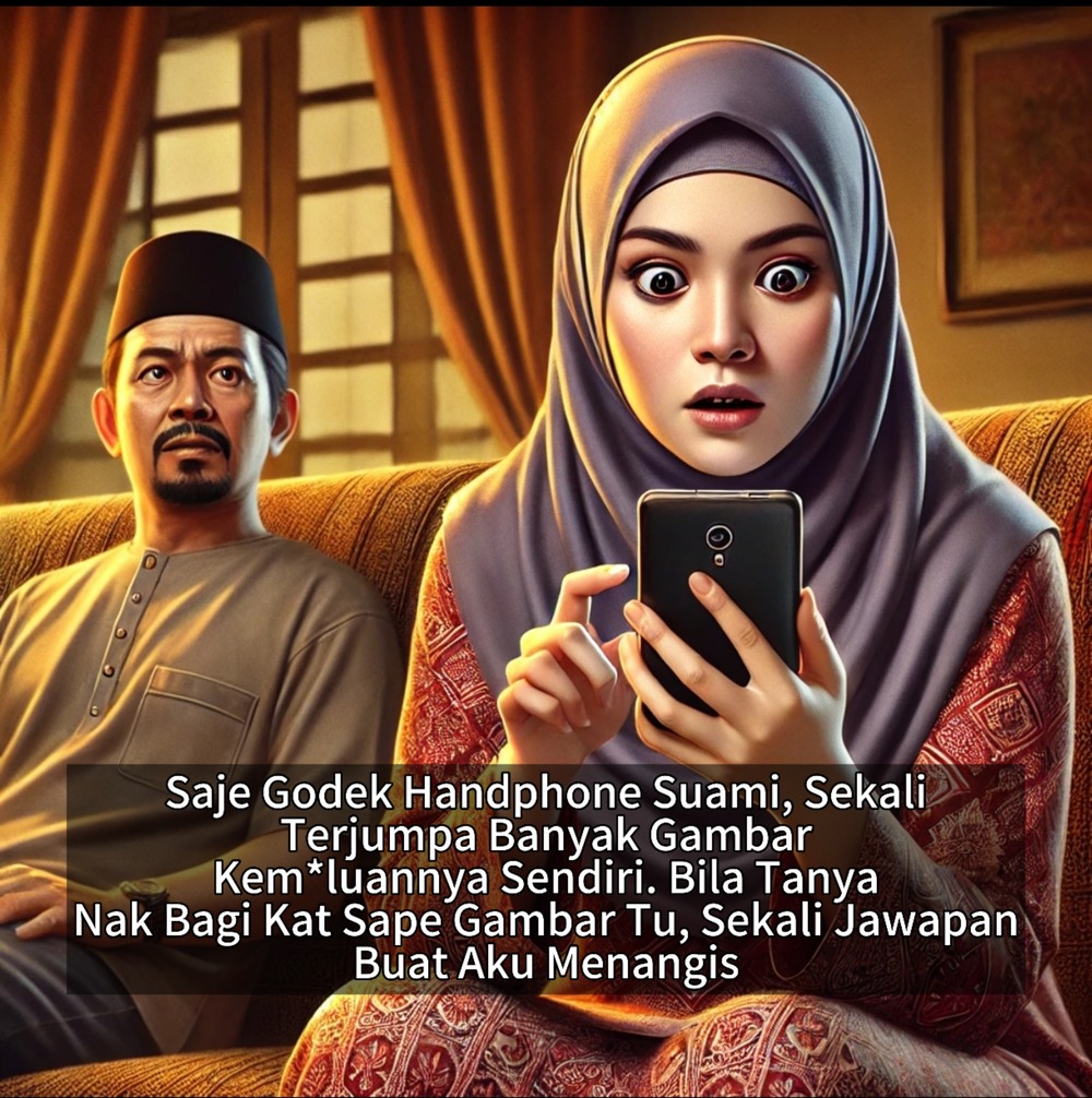 Terjumpa Gambar Tak Sepatutnya Dalam Telefon Suami