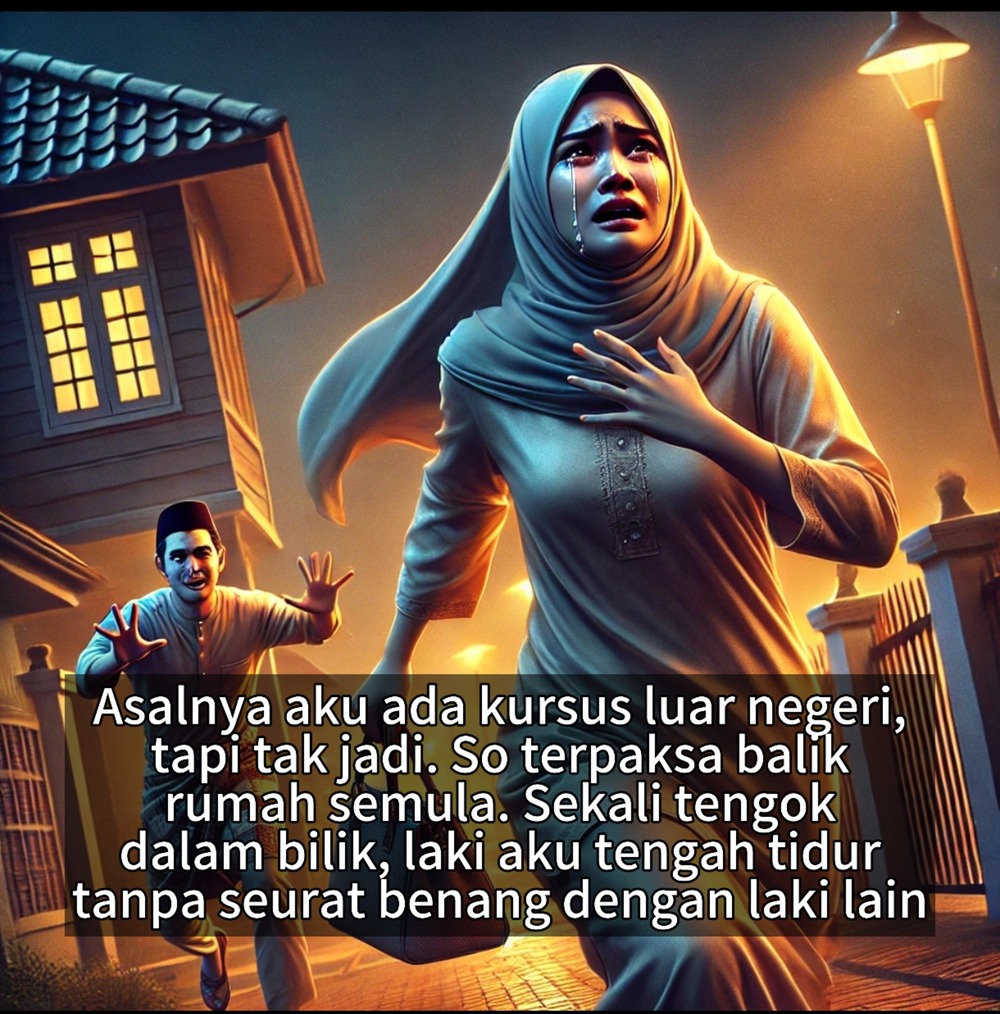 Suami Aku Kantoi, Rupanya Selama Ini Dia Dua Alam