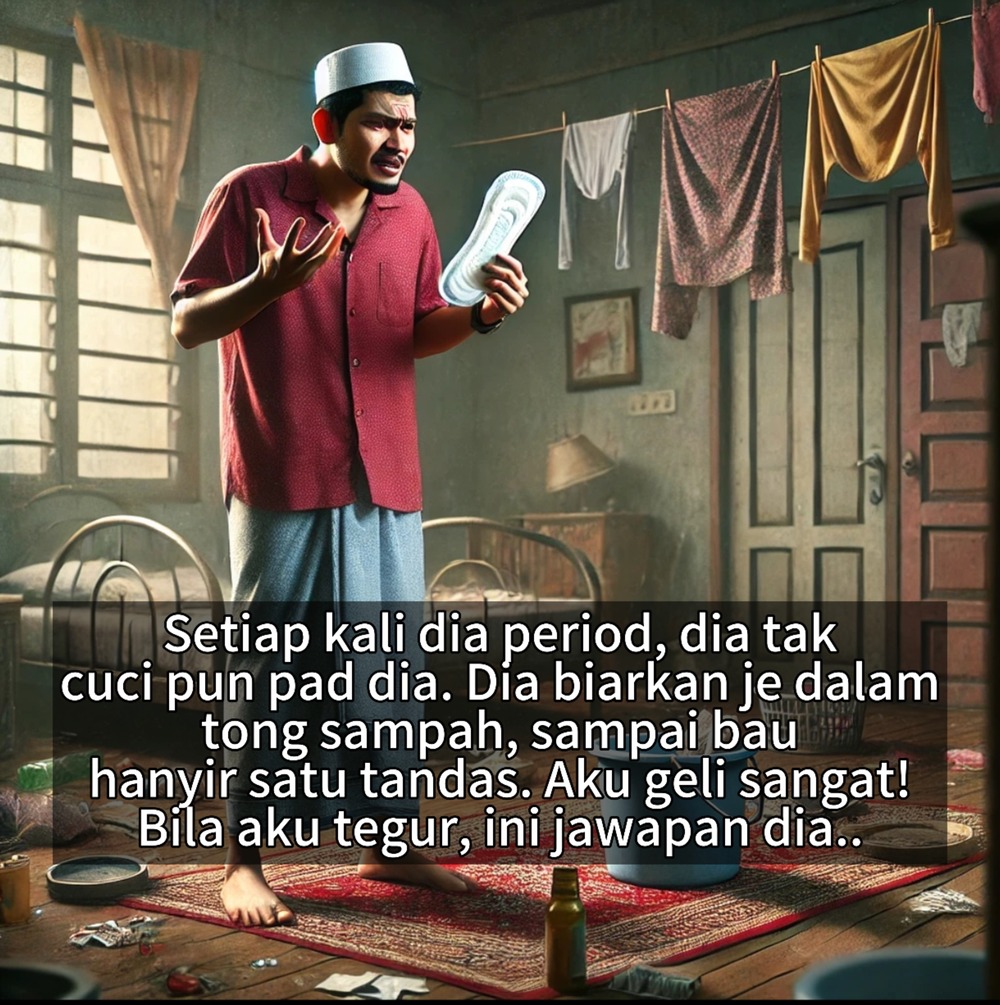Baru Kahwin, Tapi Aku Dah Tak Tahan… Isteri Pengotor, Langsung Tak Jaga Kebersihan