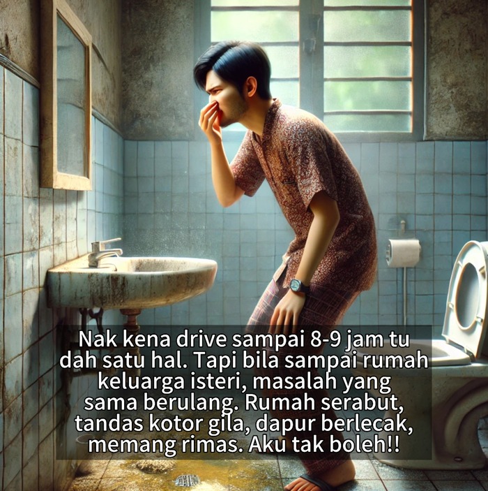 Balik Kampung Isteri Mesti Jadi Mimpi Ngeri. Aku Dah Tak Tahan