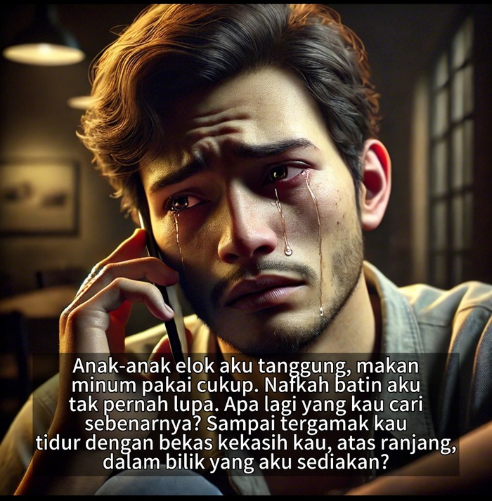 Kisah Aku, Kau, Dia, Dan Isteri Dia. Sampai Mati Pun Takkan Aku Lupakan Pengkhianatan Ni