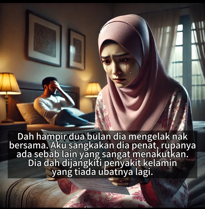 Aku Sangka Dia Penat Elak Hubungan Intim, Rupanya Dia Dah Positive HlV