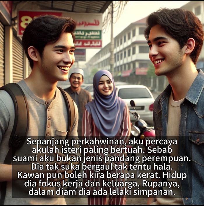 Suami Yang Tak Pandang Perempuan Ni Bahaya, Sebab Kadang Dia Pandang Laki