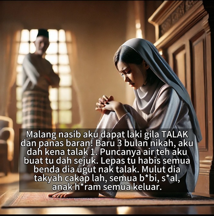 Suami Gila Talak, Habis Semua Kesalahan Kecil Pun Dia Ugut Nak Ditalak