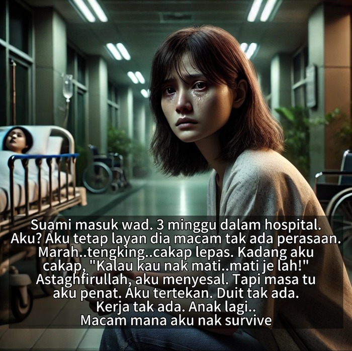 Aku Penat, Aku Marah Walaupun Tahu, Itu Saat Terakhir Aku Dengan Dia