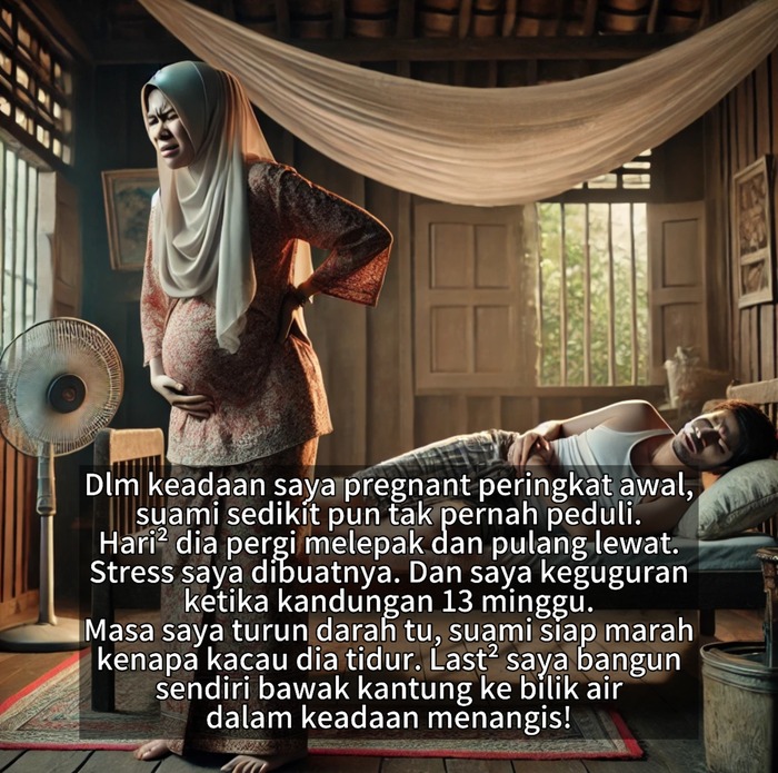 Suami Lebih Pentingkan Kawan, Sampai Sanggup Tinggalkan Bini Nak Bersalin Sebab Kawan Ajak Lepak