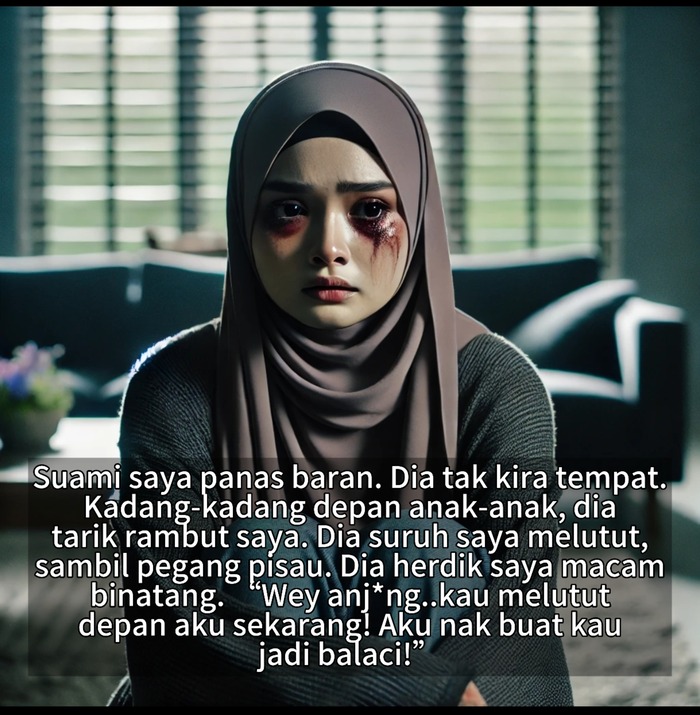 Dapat Suami Dari Neraka, Hidup Aku Dah Lama Menderita