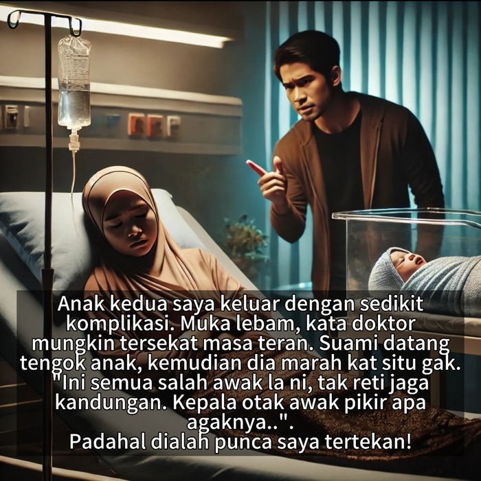 Aku Sampai Naik Benci Tengok Nak Kedua, Gara² Dia Lahir Suamiku Berlaku Curang