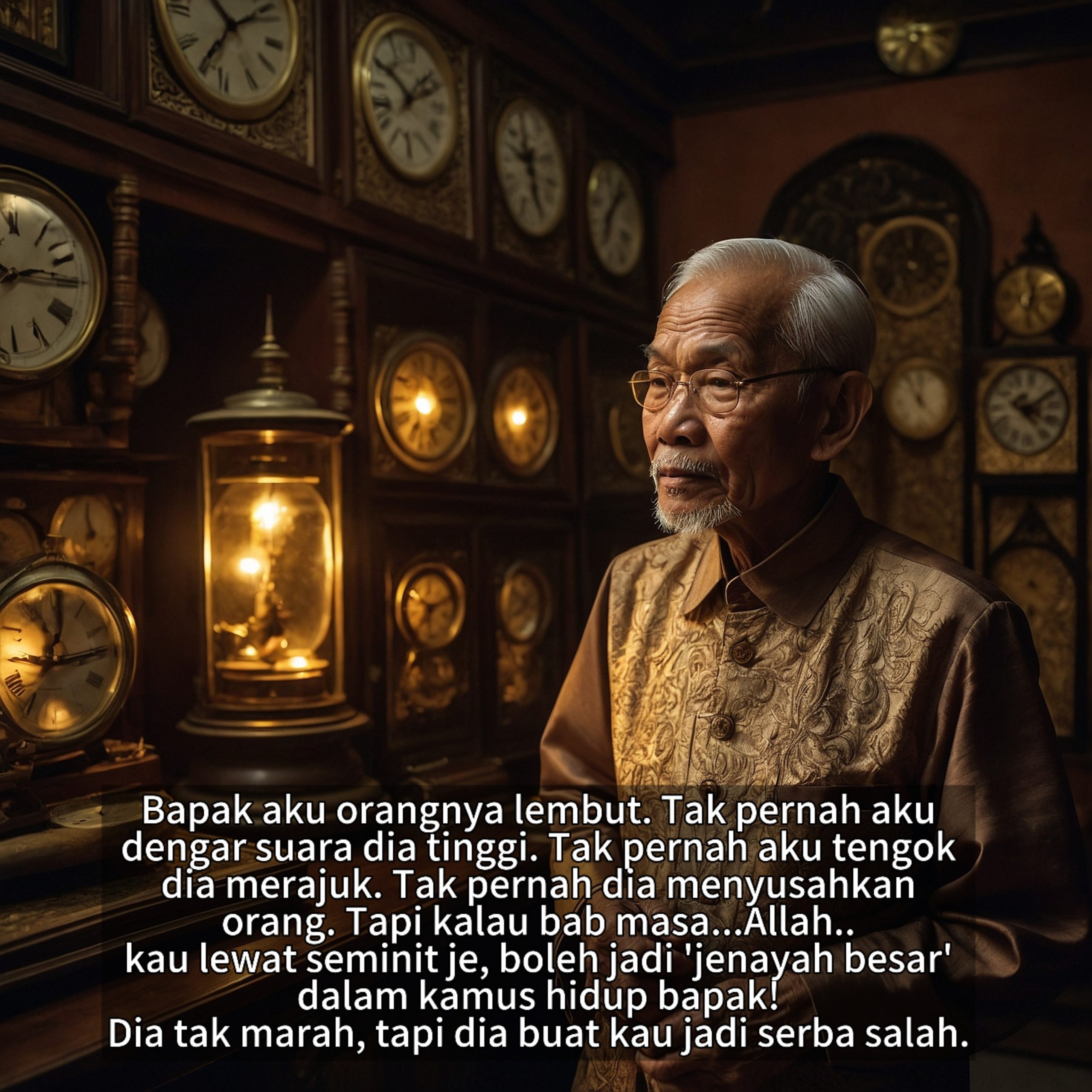 Bapak, Seorang Yang Tak Pernah Tinggi Suara – Tapi Sangat Tepat Masa