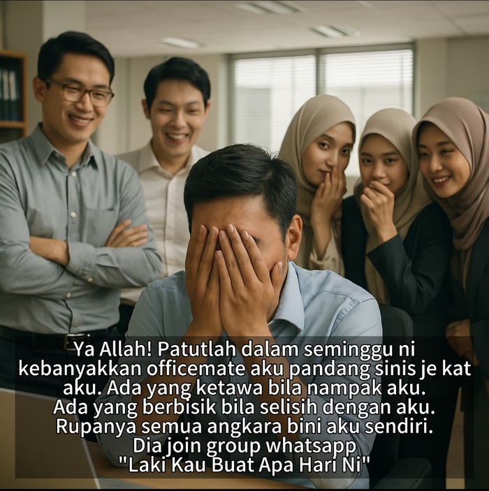 Bini Gurau Tak Bertempat, Sampai Cerita Dalam Kain Pun Dia Canang Satu Dunia
