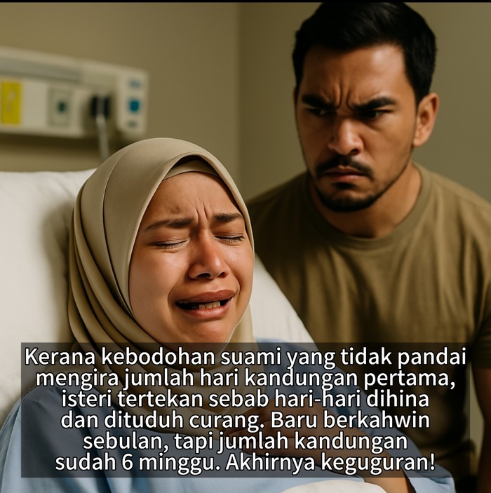 Kerana Kebodohan, Aku Biarkan Isteri Aku Keguguran Berseorangan