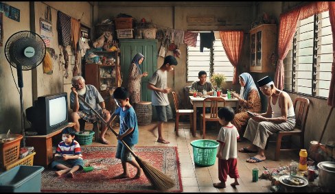 Terperangkap Di Rumah Mentua, Suami Hanya Membisu Tak Mahu Bantu