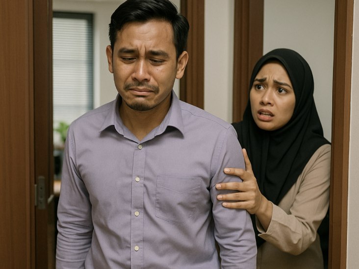 Aku Bawak Makanan Kegemaran Dia. Tapi Aku Jumpa Dia Tak Berbaju Dengan Lelaki Lain