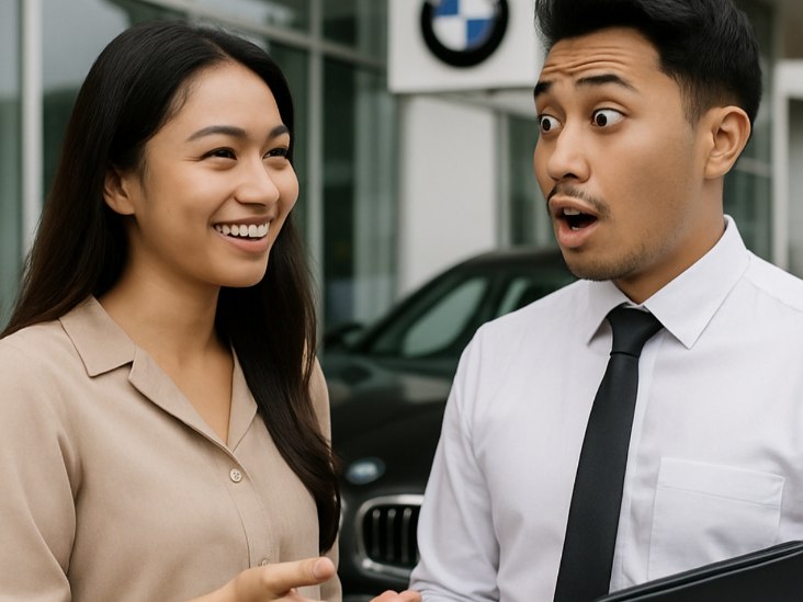Laki Dia Selamba Offer Badan Bini Dia Kat Aku, Sebagai Ganti Bayaran Deposit Kereta
