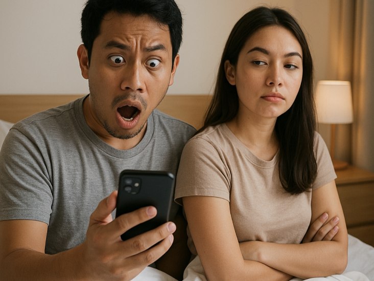 Isteri Hantar 37 Gambar Tak Berbaju Kepada Lelaki Lain — Suami Terkaku, Rupanya Baru Kenal