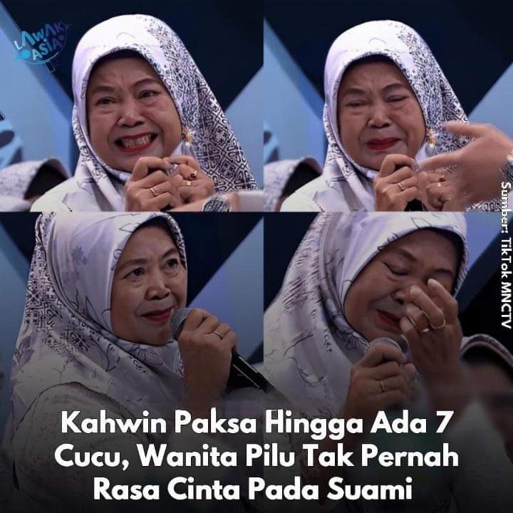 7 Cucu Tapi Tak Pernah Rasa Cinta, Wanita Ini Dedah Derita Kahwin Paksa