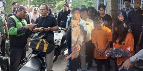 Adik Beradik Ditahan Kerana Upah Penghantar Makanan Hantar Bayi Mereka Ke Tanah Perkuburan