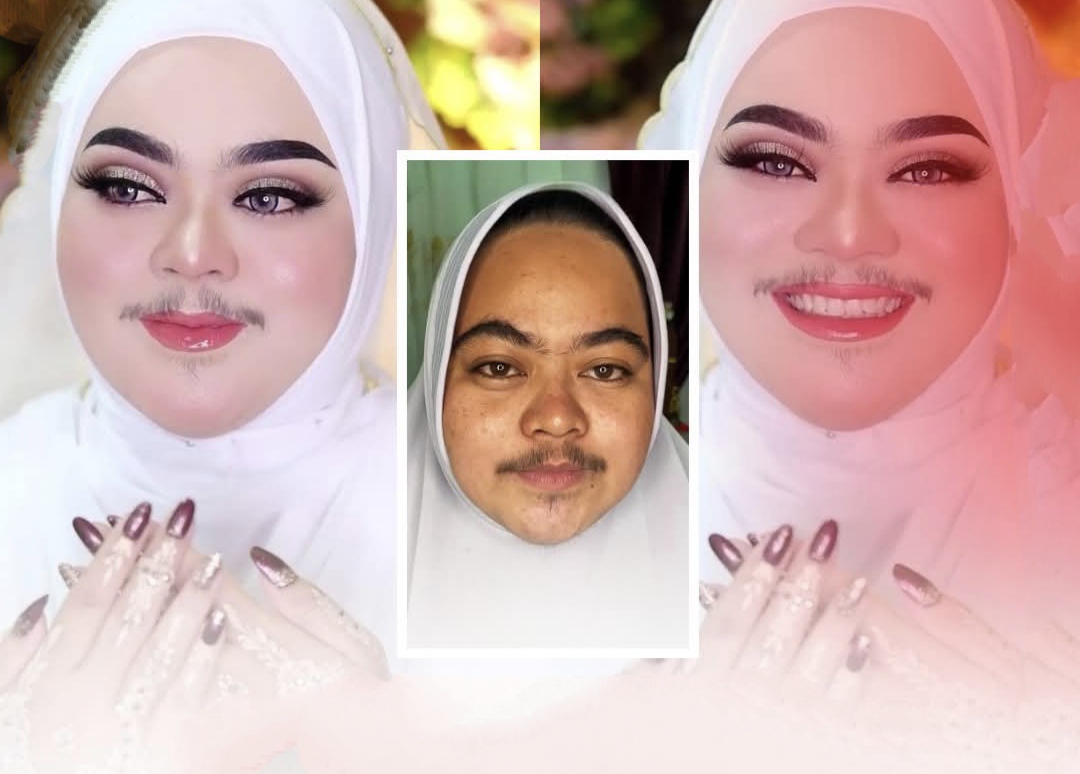 Gadis Bermisai Tebal Selamat Diijabkabulkan, Suaminya Bukan Calang-Calang