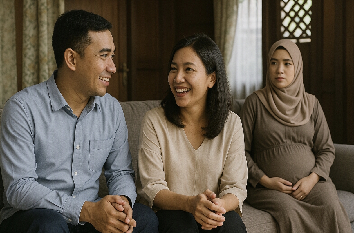 Aku Sarat Mengandung, Tapi Suamiku Bawa Masuk Perempuan Lain Ke Dalam Rumah