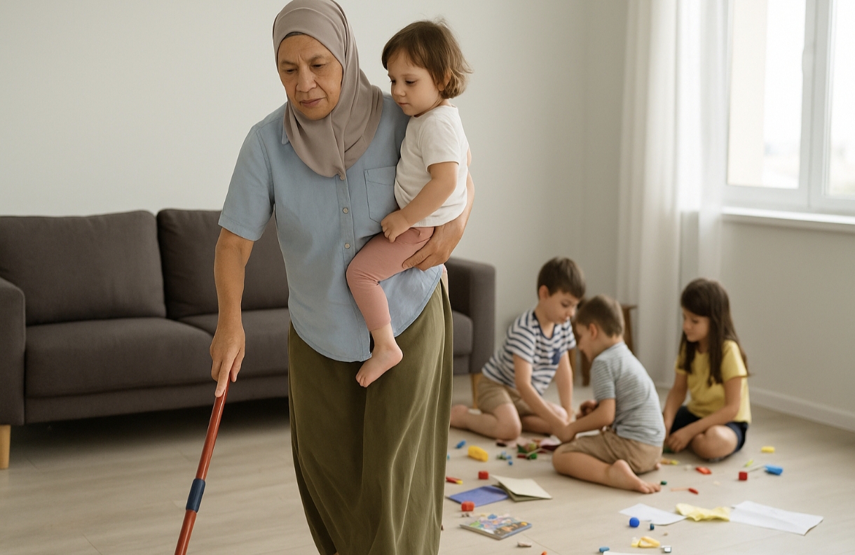 Ibu Aku Jaga 4 Cucu Macam Bibik Tapi Bila Aku Bersuara, Abang Sendiri Tuduh Aku Buat Sesuatu Dekat Anak Dia