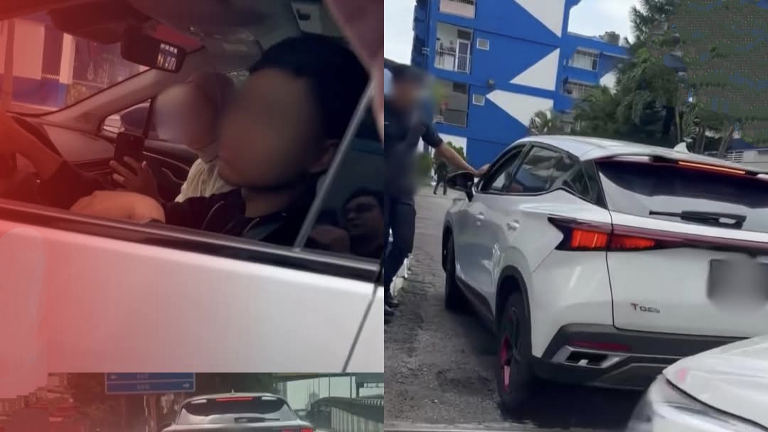 Abang, Kenapa Kejar Kita? – Isteri Dicekup Suami Sendiri Selepas 5 Kali Pusing Jalan Sama