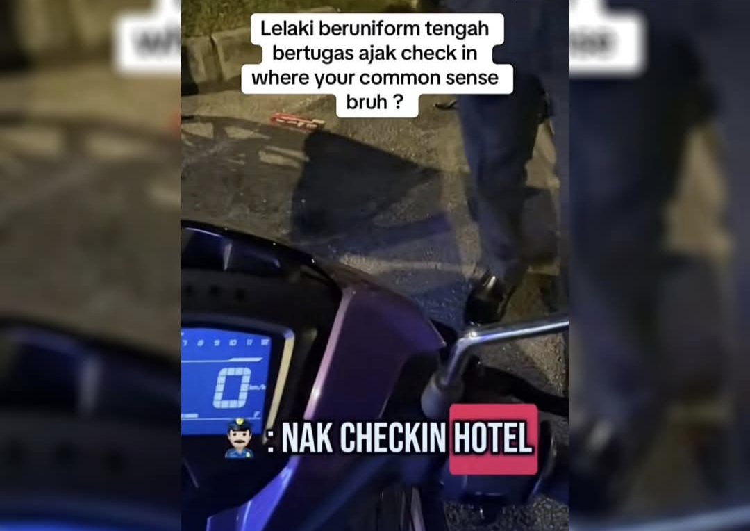 Polis Diseru Tampil, Video Perbualan Aib Dengan Wanita Tular