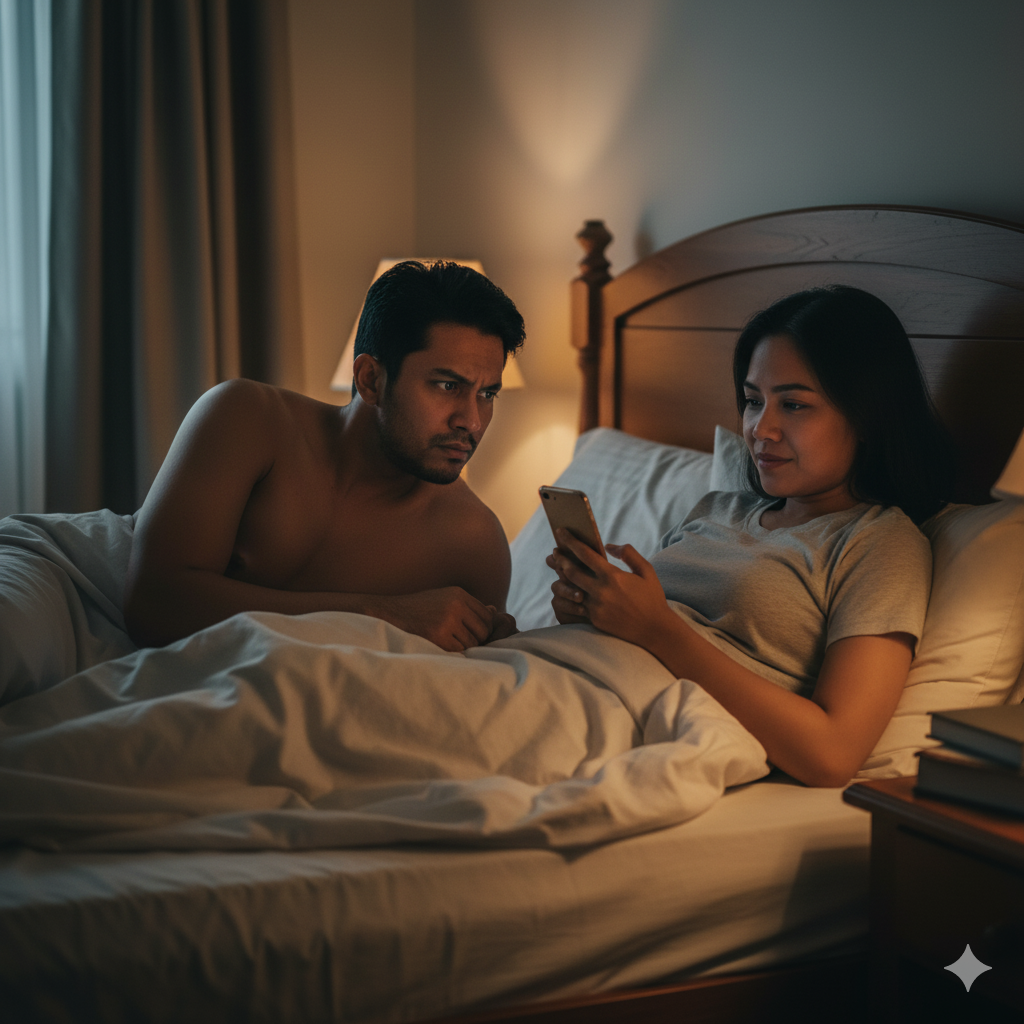Hari-Hari Tidur Lewat, Isteriku Ustazah Kafa Kantoi Buat Kerja Ini
