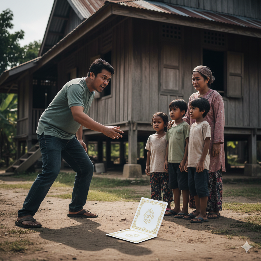 Abah dan Maktiri Meninggal Kemalangan, Anak Mereka Suruh Mak Yang Jaga