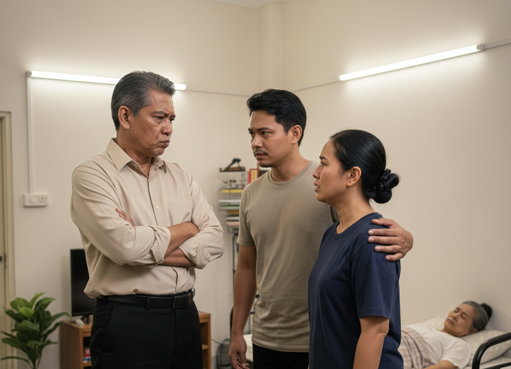Ayah Terus Berubah Lepas Ibu Kena Strok, Dah Rancang Rembat Duit Takaful Kalau Ibu Mati