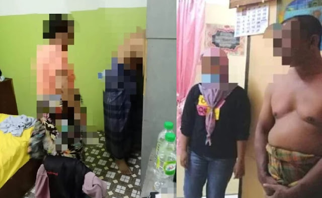 Wanita 65 Tahun Ditangkap Tidak Berpakaian Dengan Duda Tua